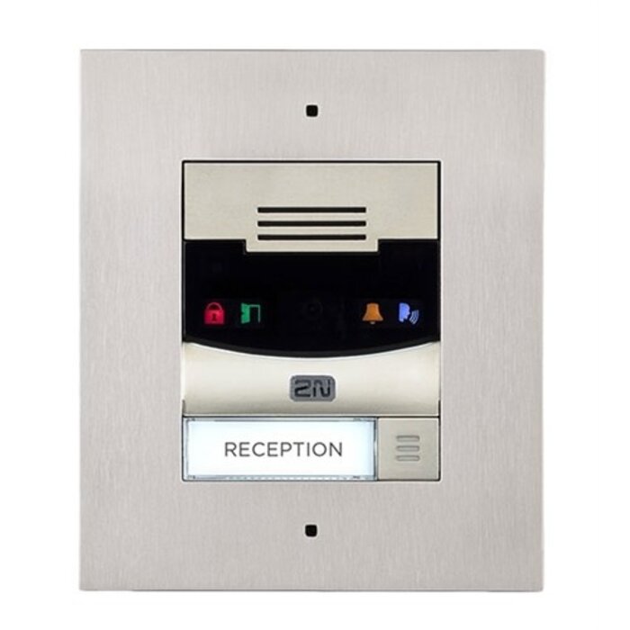 2N 2N IP Solo inbouw intercom met camera (zilver)