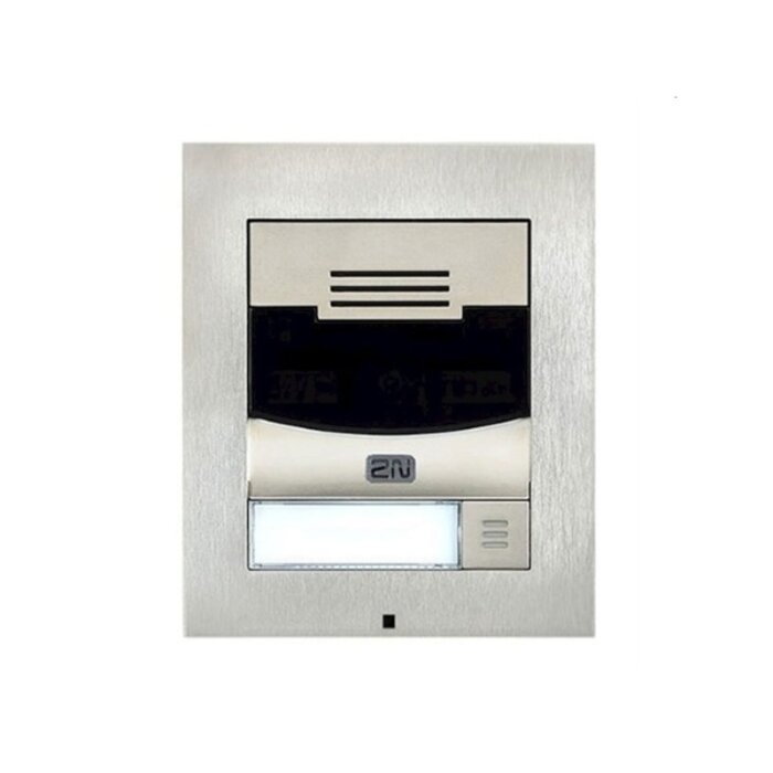 2N 2N IP Solo Audio Intercom - Inbouw Zilver (9155301F) - PoE
