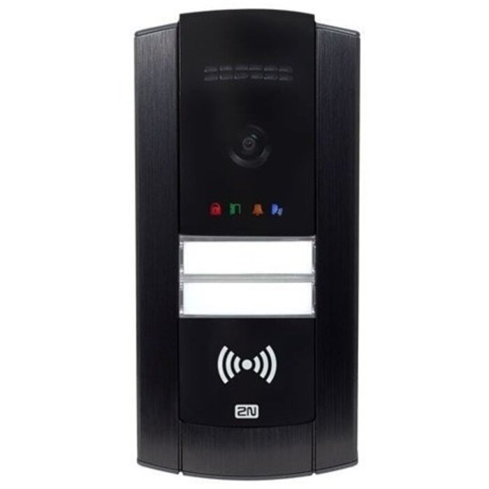 2N 2N IP Base Intercom met HD Camera en Microfoon - Zwart (9156111CB)
