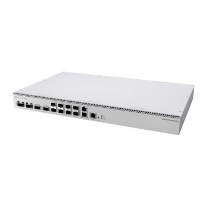 Mikrotik MikroTik CRS812-8DS-2DQ-2DDQ-RM Cloud Router Switch – 2x 400G, 2x 100G, 8x 25G SFP28