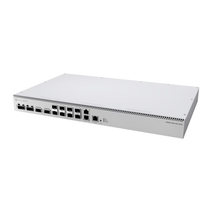 Mikrotik MikroTik CRS812-8DS-2DQ-2DDQ-RM Cloud Router Switch – 2x 400G, 2x 100G, 8x 25G SFP28