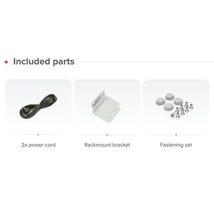 Mikrotik MikroTik CRS418-8P-8G-2S+RM 16-Poort Gigabit Switch met 8x PoE & 2x 10G SFP+