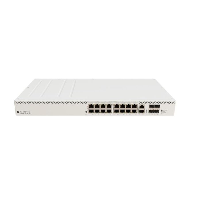 Mikrotik MikroTik CRS320-8P-8B-4S+RM 16-Poorts Gigabit Switch met 8x PoE++ en 4x 10G SFP+ Uplinks