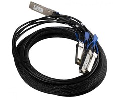 Mikrotik MikroTik XQ+BC0003-XS+ 100G QSFP28 naar 4x 25G SFP28 DAC Kabel 3m
