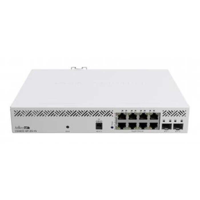 Mikrotik MikroTik CSS610-8P-2S+IN Managed Switch - 8x Gigabit PoE+, 2x 10G SFP+, 140W