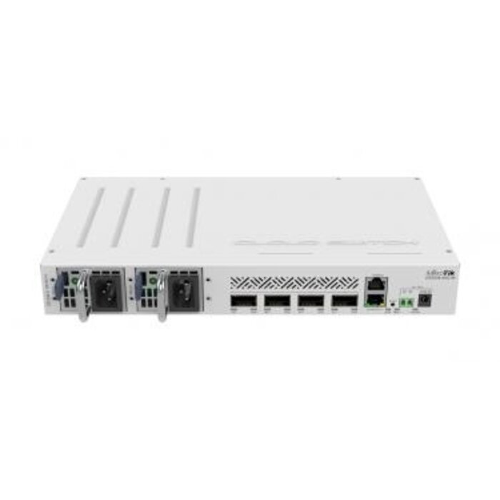 Mikrotik MikroTik CRS504-4XQ-IN Cloud Router Switch, 4x 100G QSFP28, Dual PSU