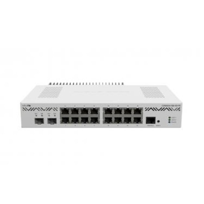 Mikrotik MikroTik CCR2004-16G-2S+ Router - 16x Gigabit, 2x 10G SFP+, Dual Redundant Power
