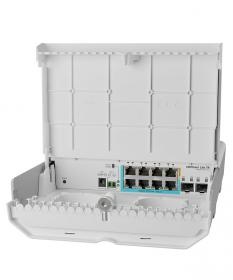 Mikrotik MikroTik netPower Lite 7R Outdoor Switch (CSS610-1Gi-7R-2S+OUT), foto 2 van 4
