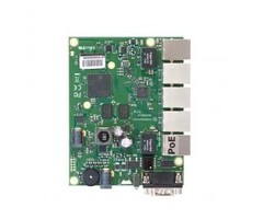 Mikrotik MikroTik RB450Gx4 Routerboard - 5x Gigabit, Quad-core CPU, 1GB RAM