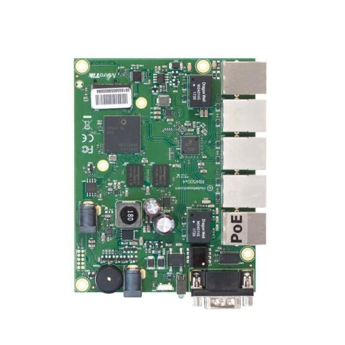 Mikrotik MikroTik RB450Gx4 RouterBOARD - 5x Gigabit