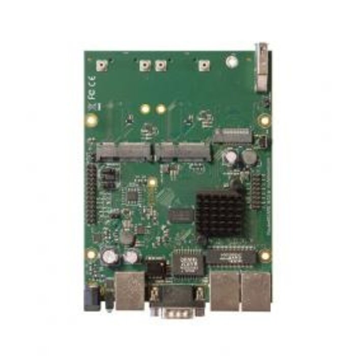 Mikrotik MikroTik RBM33G Routerboard met 2x Gigabit Ethernet en Mini-PCIe