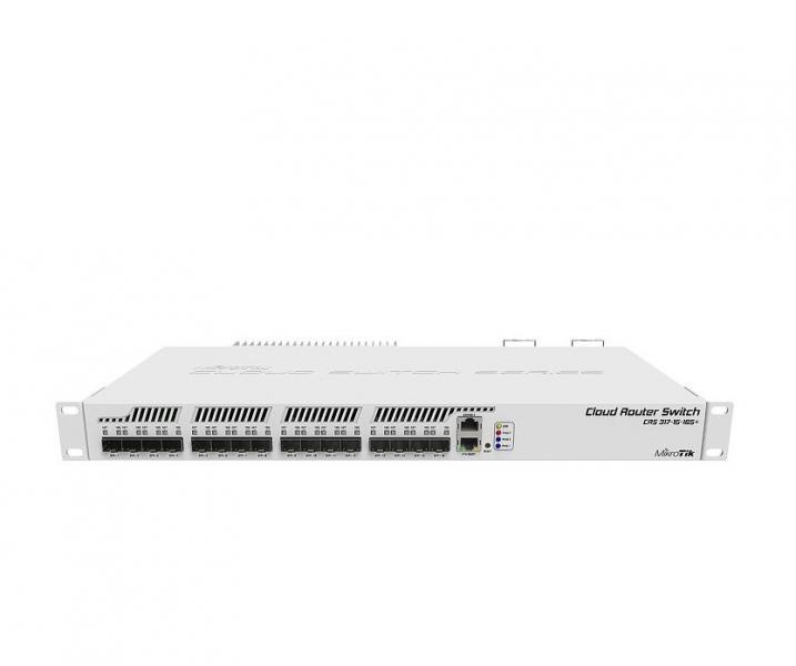 Mikrotik MikroTik CRS317-1G-16S+RM 16-Poorts 10G SFP+ Rackmount Switch