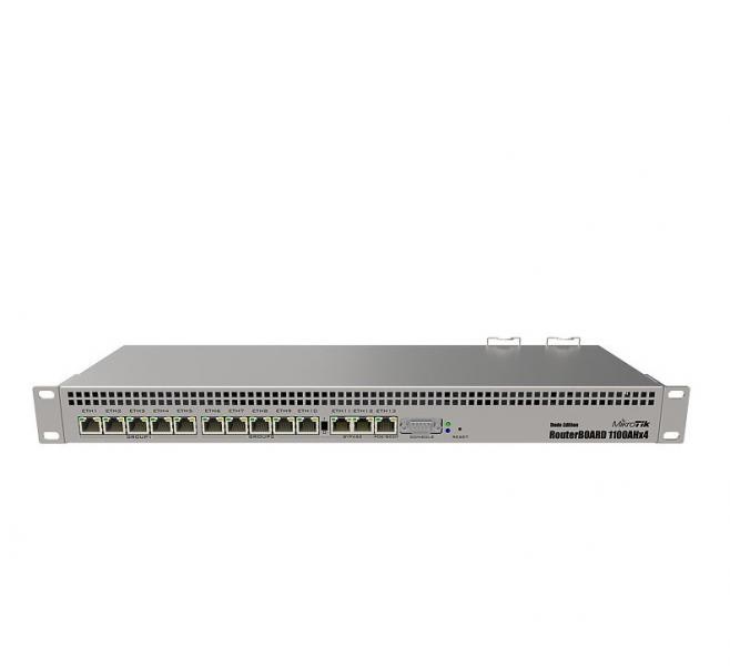Mikrotik MikroTik RB1100AHx4 Dude Edition Quad-Core Router met 13x Gigabit