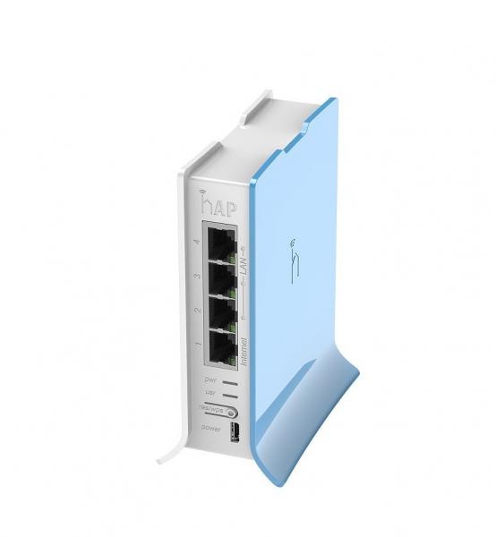 Mikrotik MikroTik hAP Lite (RB941-2nD-TC) Router - 2.4 GHz & 4 Poorten