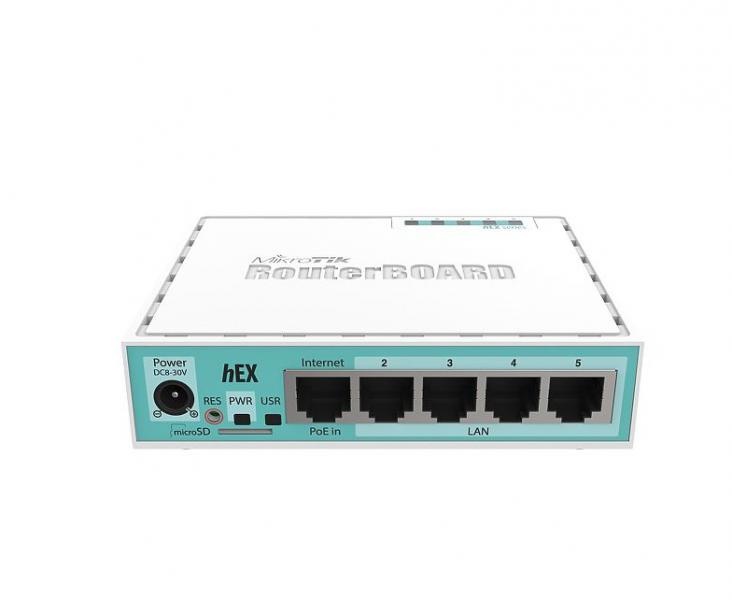 Mikrotik MikroTik hEX RB750Gr3 Gigabit Ethernet Router - 5 Poorten