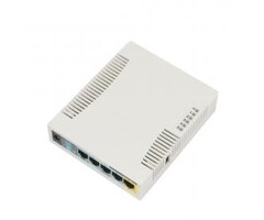 Mikrotik MikroTik RB951Ui-2HnD - 2.4GHz Draadloze Router met 5 Ethernet Poorten