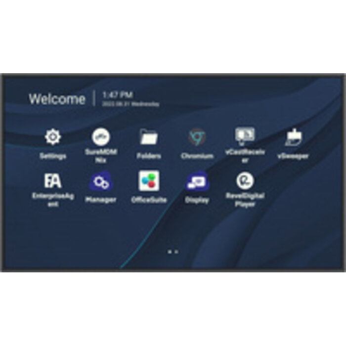 VIEWSONIC ViewSonic CDE4330 43" 4K Professional Display - 450 nits - Android 11 - 24/7 Gebruik