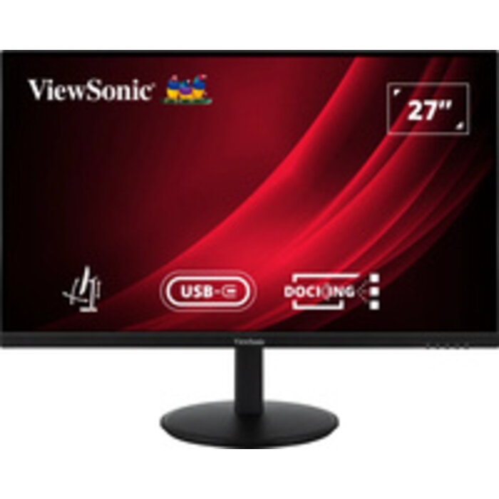 VIEWSONIC ViewSonic VG2709U-2K 27" QHD Docking Monitor - 100W USB-C, 100Hz, DaisyChain
