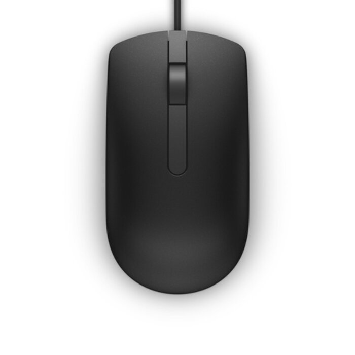 Dell Dell MS116 Optische Muis - Bedraad - 1000 DPI - Zwart