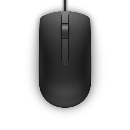 Dell Dell MS116 Optische Muis - Bedraad - 1000 DPI - Zwart