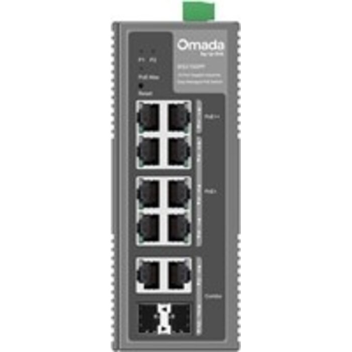 TP-Link TP-Link Omada IES210GPP 10-Port Gigabit Industriële PoE++ Switch (240W)