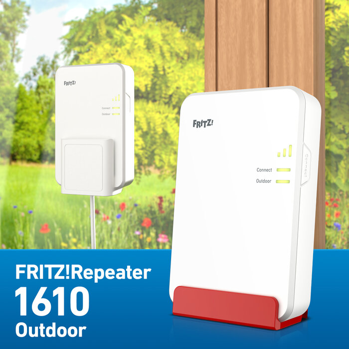 AVM AVM FRITZ!Repeater 1610 Outdoor Edition - Weerbestendige Mesh Wi-Fi Repeater (IP65)