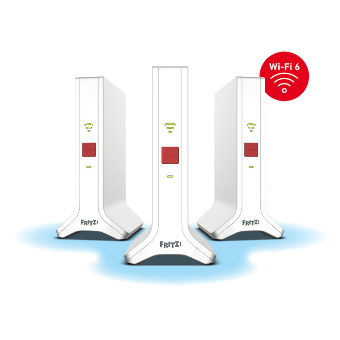 AVM AVM FRITZ!Mesh Set 4200 Wi-Fi 6 Mesh Systeem - 3 Units voor volledig bereik