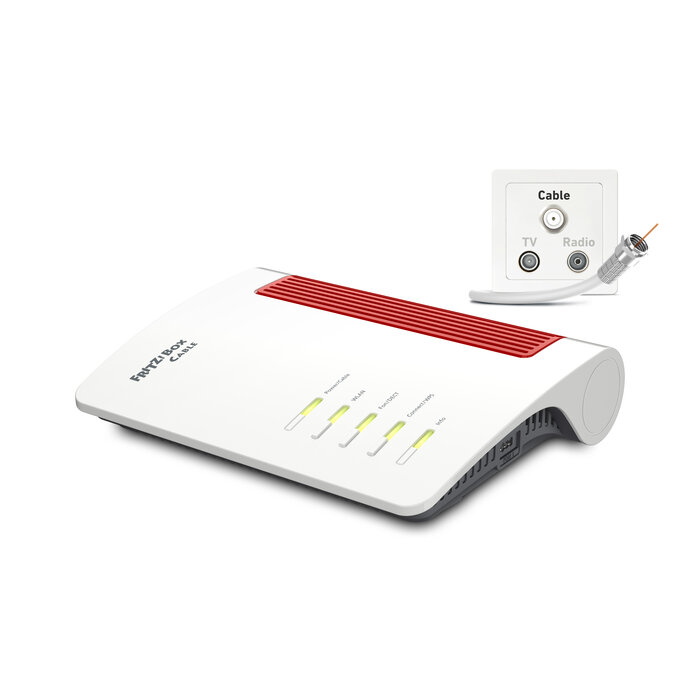 AVM AVM FRITZ!Box 6670 Cable Wi-Fi 7 Modemrouter met Zigbee & 2.5GbE