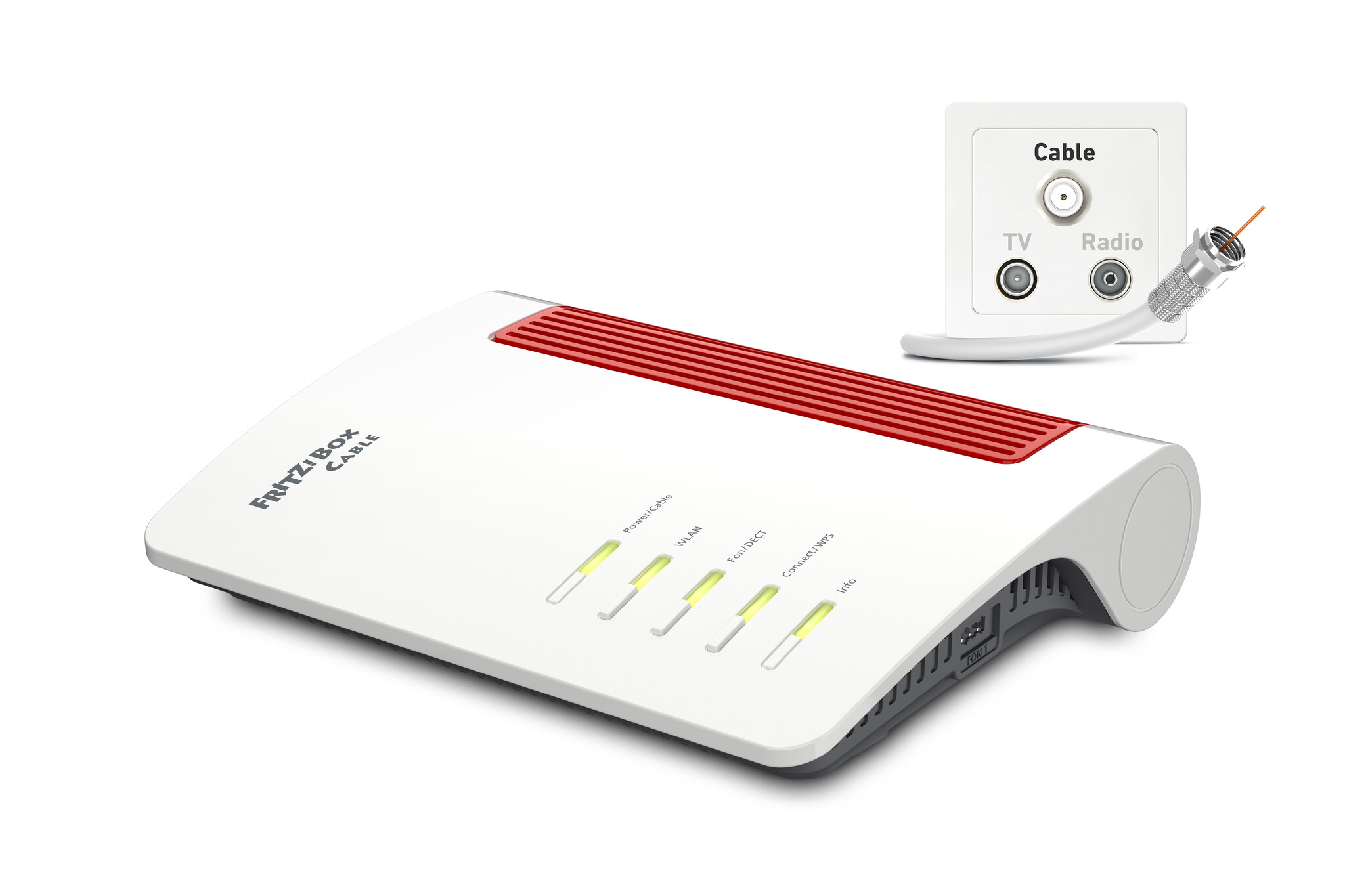 AVM AVM FRITZ!Box 6670 Cable Wi-Fi 7 Modemrouter met Zigbee & 2.5GbE