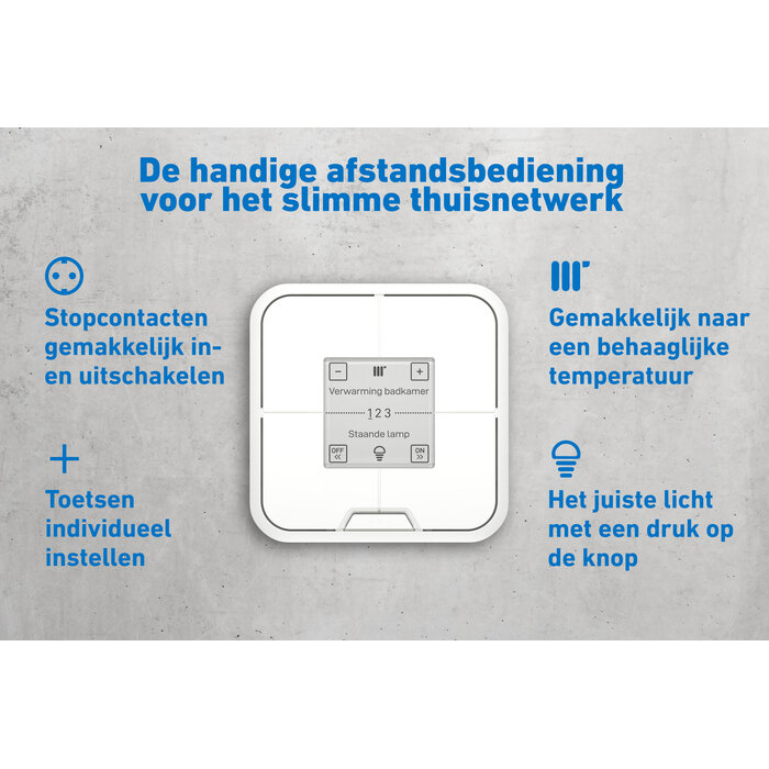 AVM AVM FRITZ!DECT 440 Smart Home Schakelaar met E-paper Display en Temperatuursensor