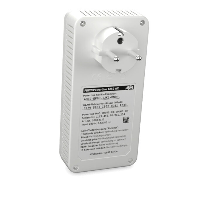 AVM AVM FRITZ!Powerline 1240 AX WLAN Edition International