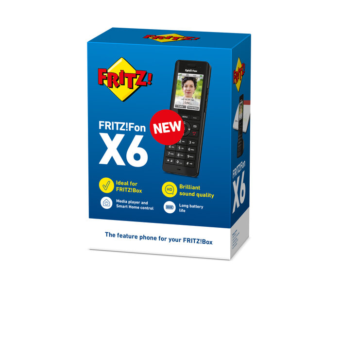 AVM AVM FRITZ!Fon X6 Black Edition International DECT-telefoon