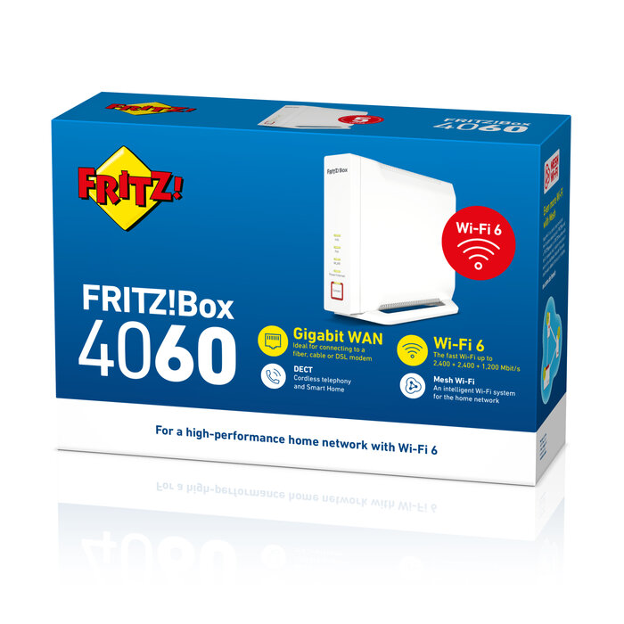 AVM AVM FRITZ!Box 4060 Edition International - Wi-Fi 6 Router