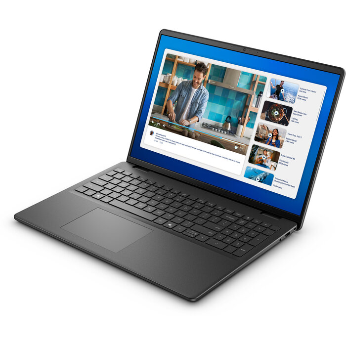 Dell SPL|Dell 16 DC16250|C5-120U|16GB|512GB SSD|16i FHD+ |Integrated|FgrPr|3Cell|65W|WLAN|Backlit Kb|W11 Home|1Y Basic Onsite QWERTY