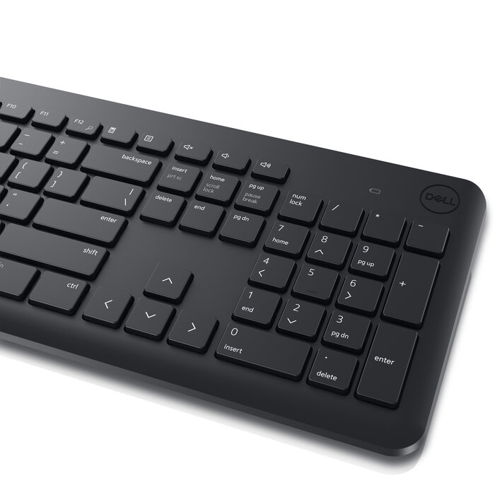 Dell Dell KM3322W Draadloos Toetsenbord en Muis - US International QWERTY