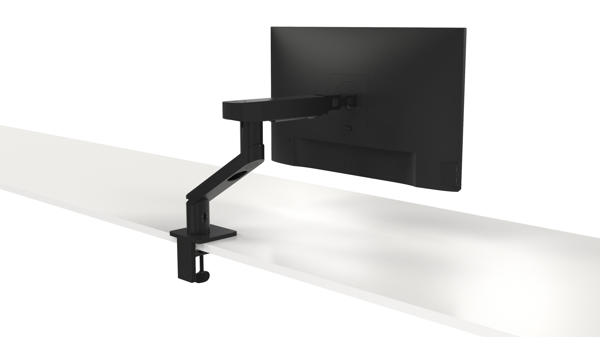 Dell Dell MSA20 Single Monitor Arm - Zwart