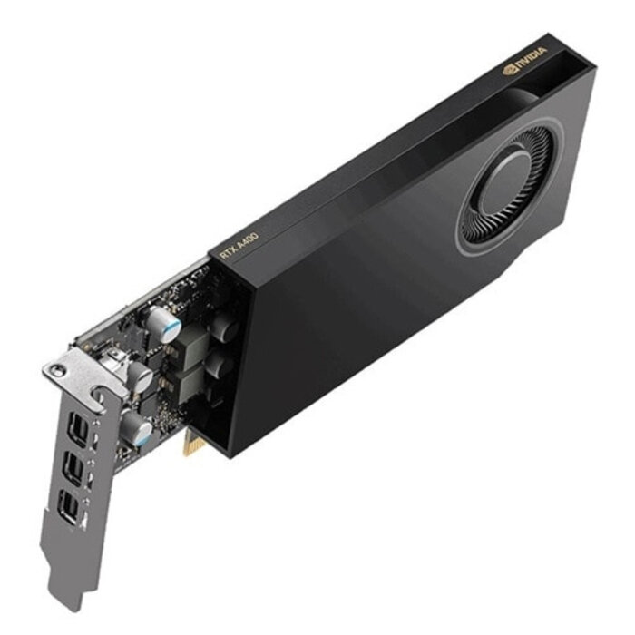 Dell Dell NVIDIA RTX A400 4 GB GDDR6 full height PCIe 4.0x8 4 mDP Graphics Card