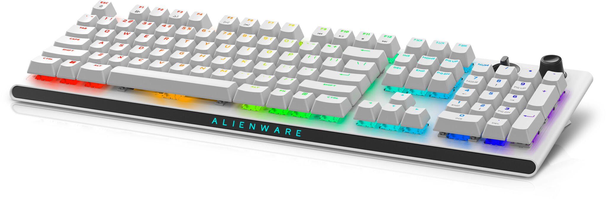 Dell Alienware AW920K Tri-Mode Wireless Gaming Toetsenbord - Cherry MX Red - Lunar Light, foto 5 van 6