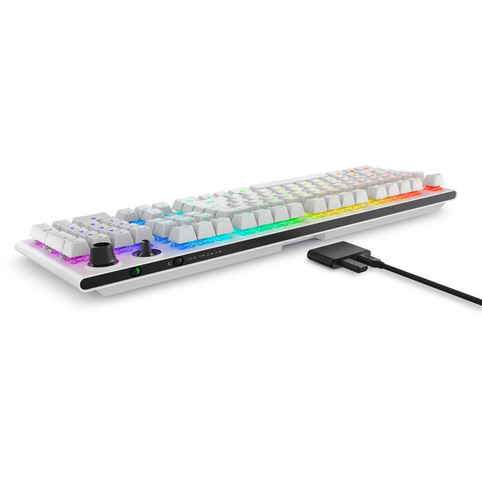 Dell Dell Alienware Tri-Mode Wireless Gaming Keyboard - AW920K (Lunar Light)