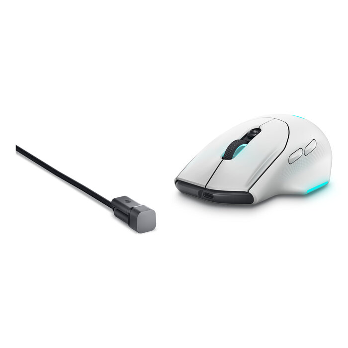 Dell Dell Alienware Wireless Gaming Mouse - AW620M (Lunar Light)