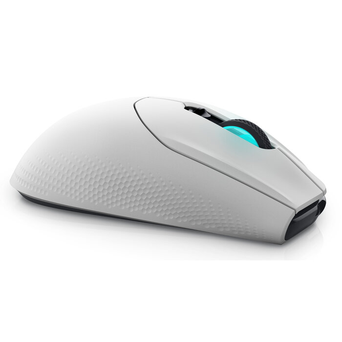 Dell Alienware AW620M Draadloze Gaming Muis - 26K DPI - RGB - Lunar Light Wit