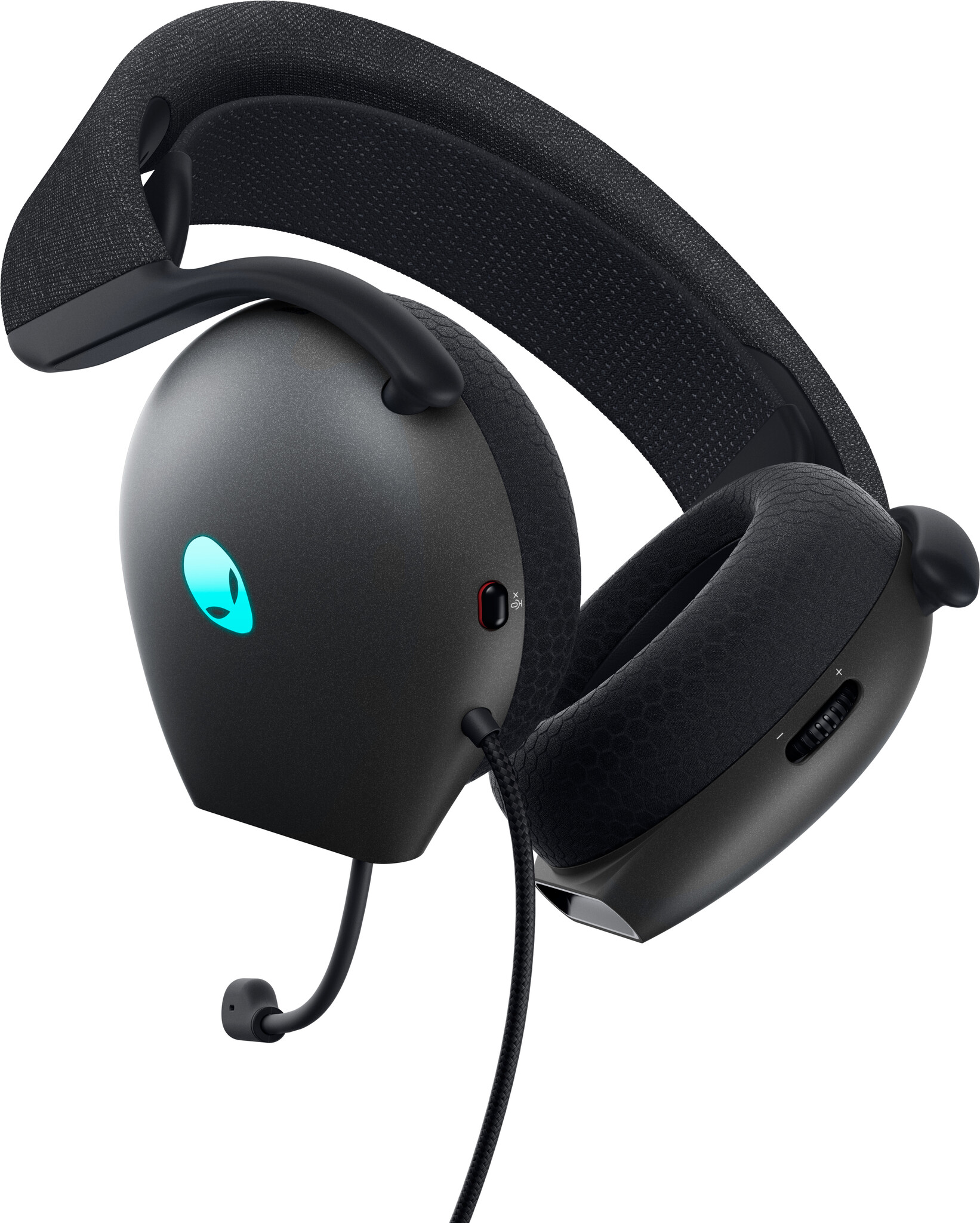 Dell Alienware AW520H Wired Gaming Headset - Hi-Res Audio, Dolby Atmos & AlienFX RGB - Dark Side of the Moon