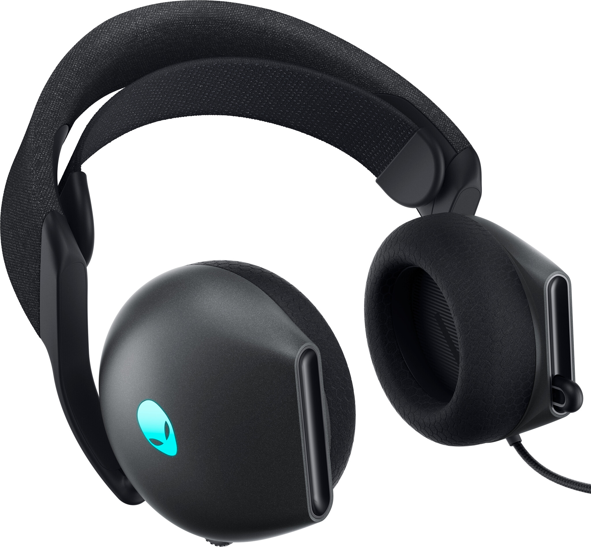 Dell Alienware AW520H Wired Gaming Headset - Hi-Res Audio, Dolby Atmos & AlienFX RGB - Dark Side of the Moon, foto 2 van 6