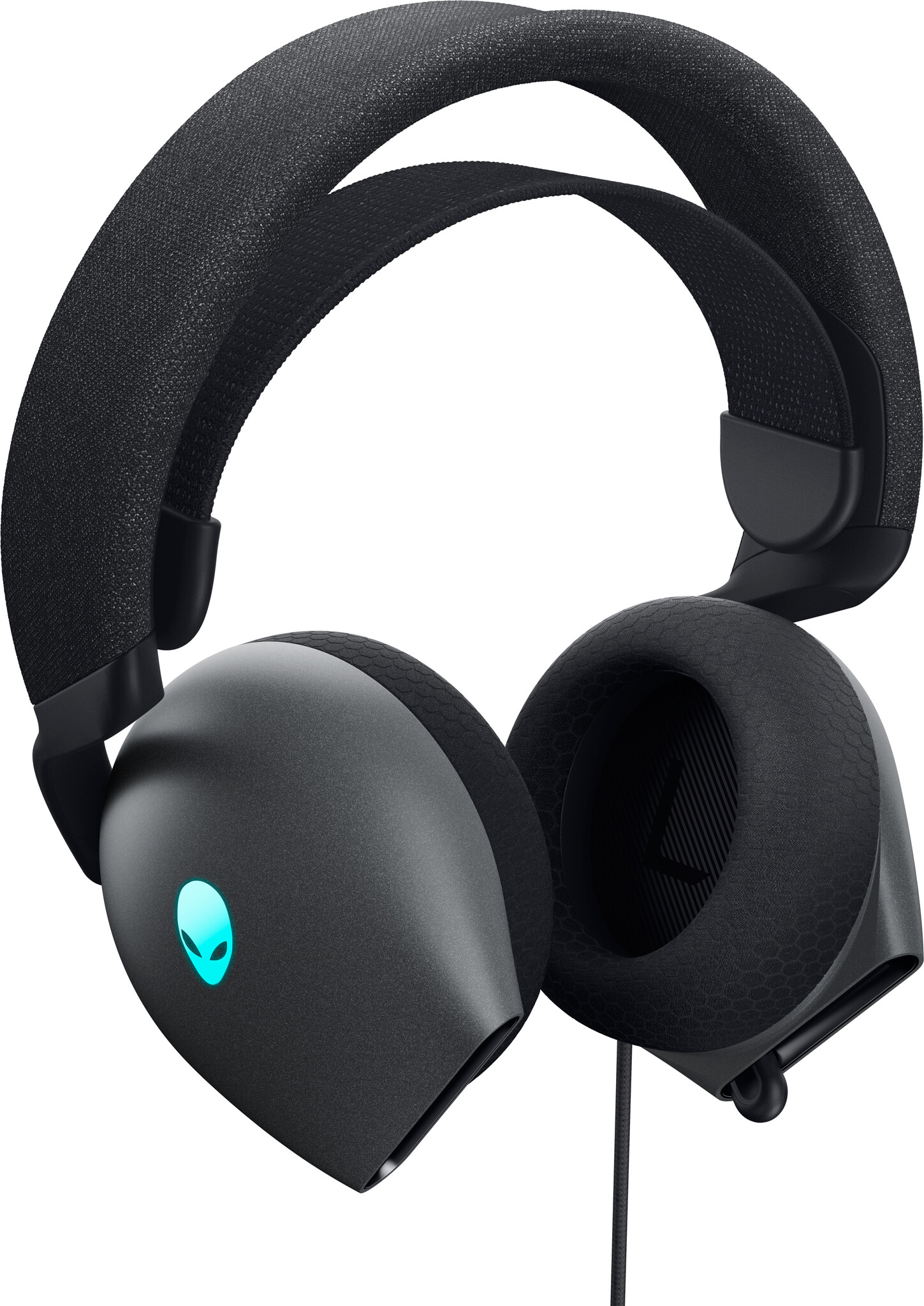Dell Alienware AW520H Wired Gaming Headset - Hi-Res Audio, Dolby Atmos & AlienFX RGB - Dark Side of the Moon, foto 5 van 6