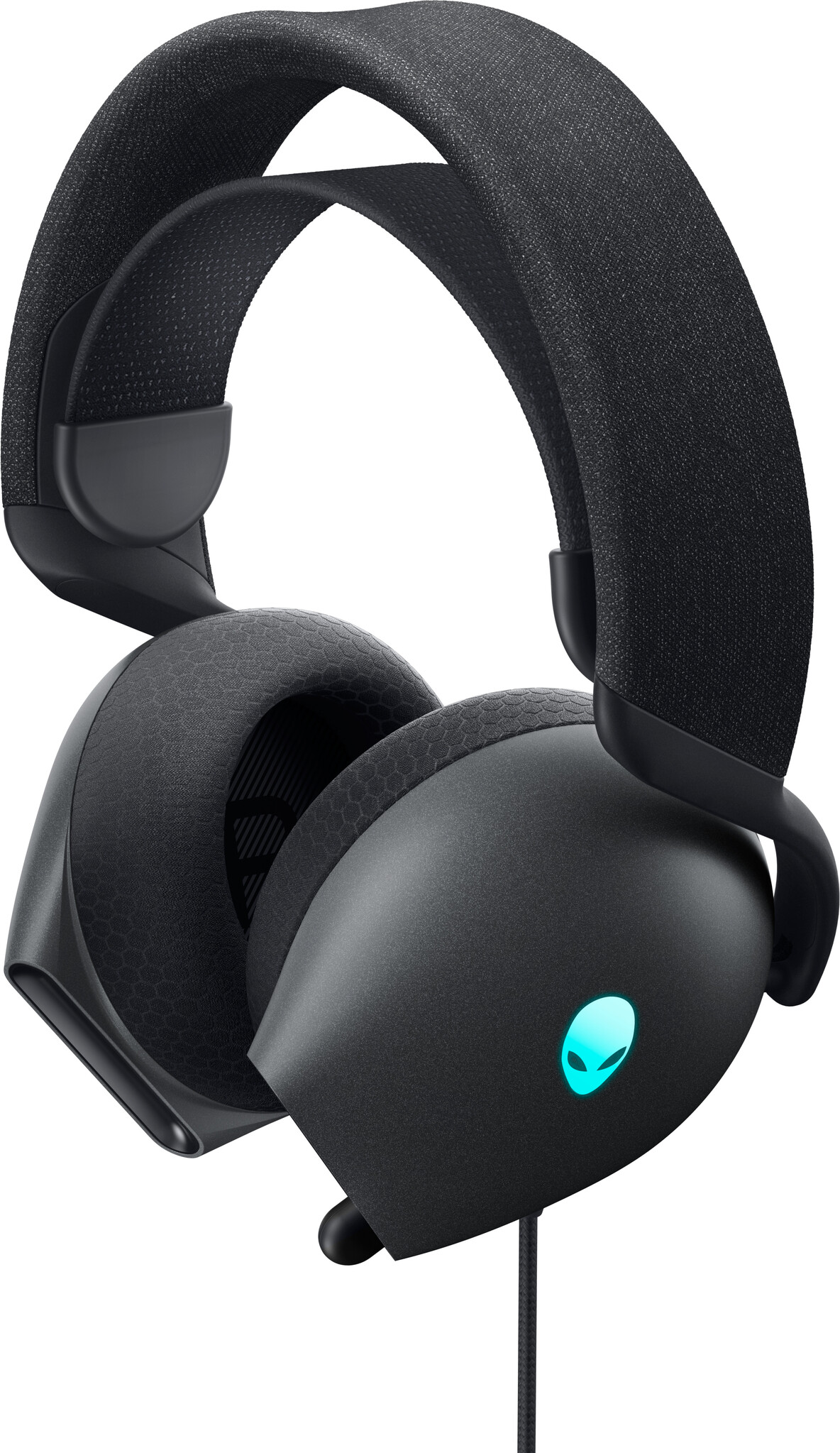 Dell Alienware AW520H Wired Gaming Headset - Hi-Res Audio, Dolby Atmos & AlienFX RGB - Dark Side of the Moon
