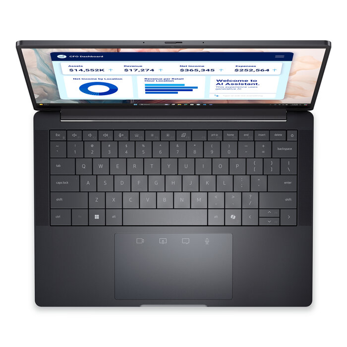 Dell Dell Pro 13 Premium Laptop, 13.3" FHD+, Intel Core Ultra 7, 16GB RAM, 512GB SSD, Windows 11 Pro, 3 Jaar ProSupport
