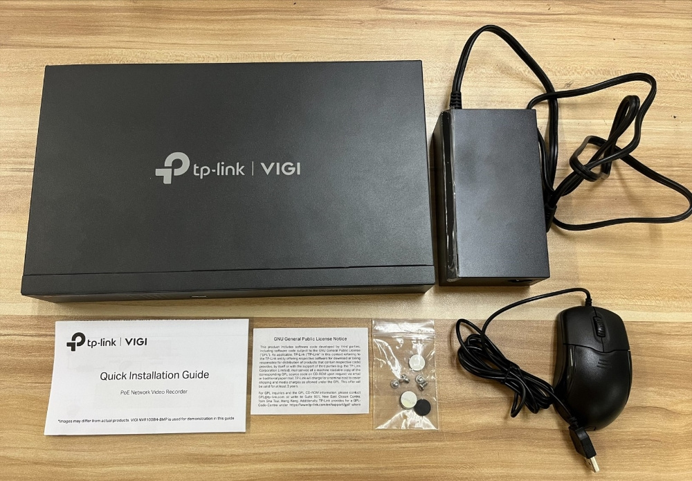 TP-Link TP-Link VIGI NVR1008H-8MP 8-Kanaals 4K NVR met 8x PoE+