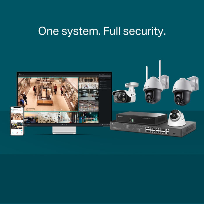 TP-Link TP-Link VIGI C540-W 4MP PTZ Wi-Fi Buitencamera (VIGI C540-W(4MM))