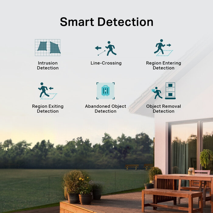 TP-Link TP-Link VIGI C540V 4MP Dual-Lens PTZ Camera - 3x Zoom, AI Detectie & PoE