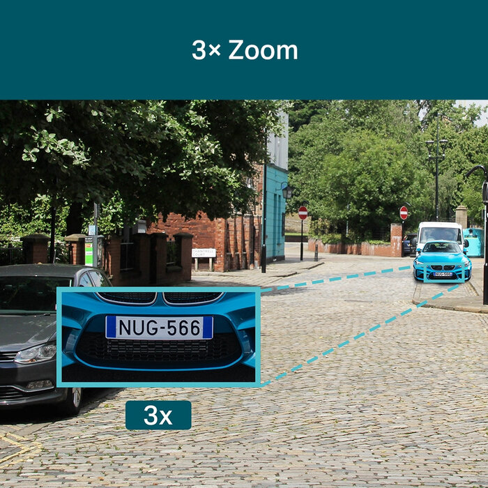 TP-Link TP-Link VIGI C540V 4MP Dual-Lens PTZ Camera - 3x Zoom, AI Detectie & PoE